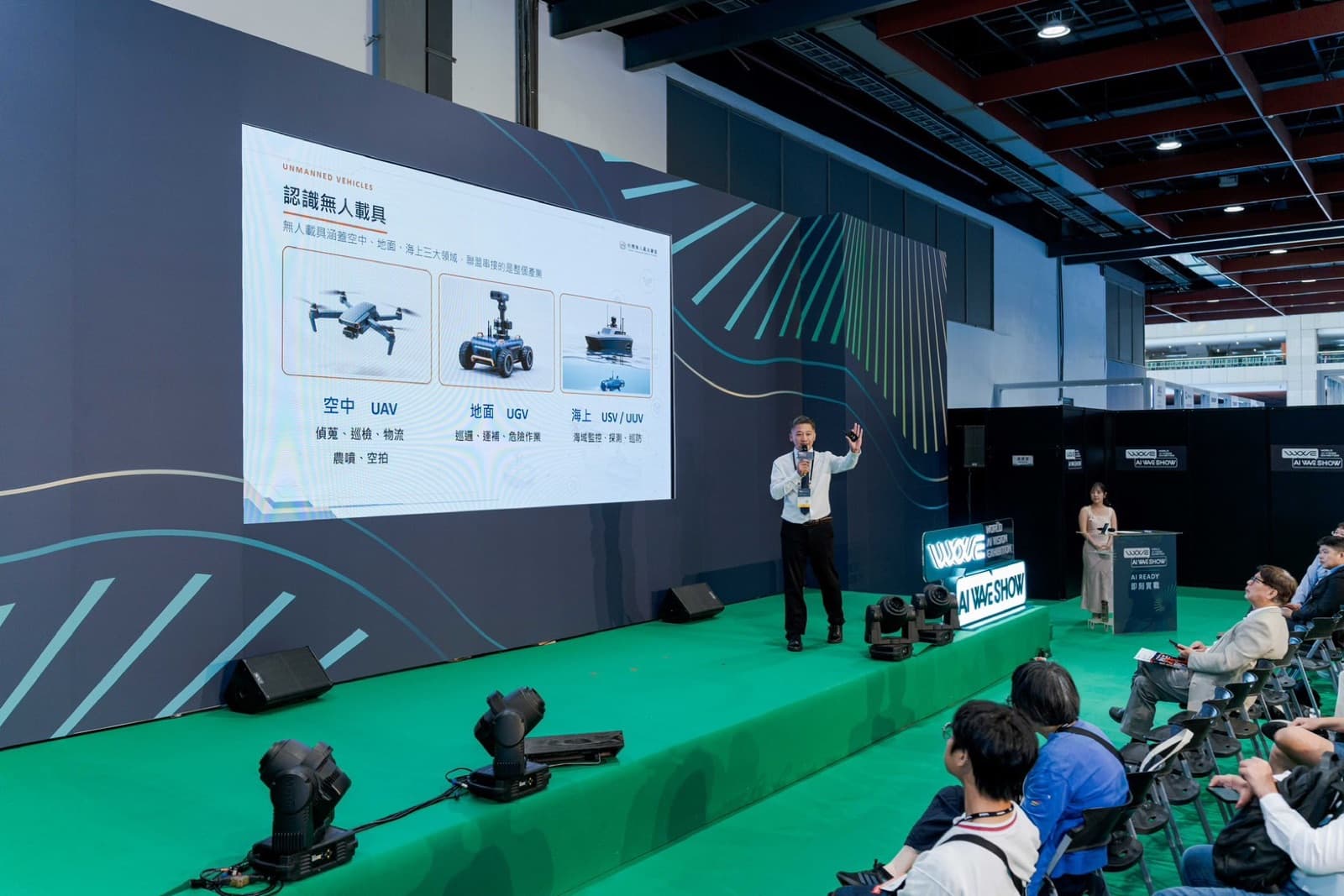 AI WAVE SHOW 論壇｜無人載具三大領域